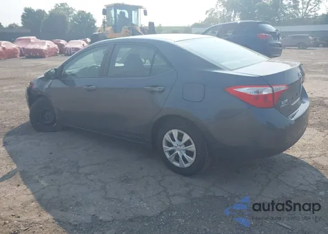 2016 Toyota Corolla L из США, поврежденный, VIN 2T1BURHE3GC601422